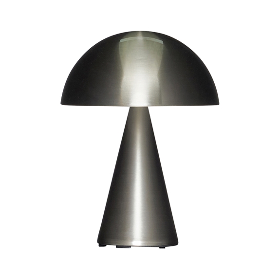 Hübsch Mush Transportabel Lampe - Nikkel