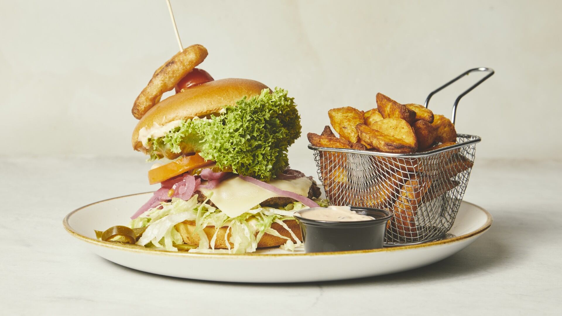 Café  Fry Burger