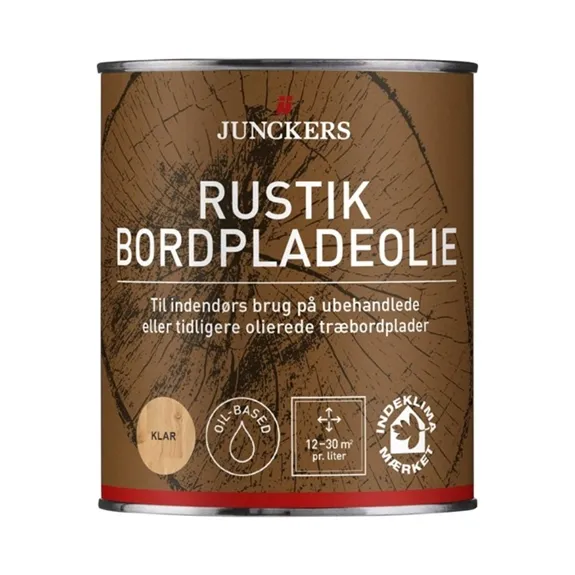 Junckers Rustik Bordpladeolie - 0,75 L (flere varianter)