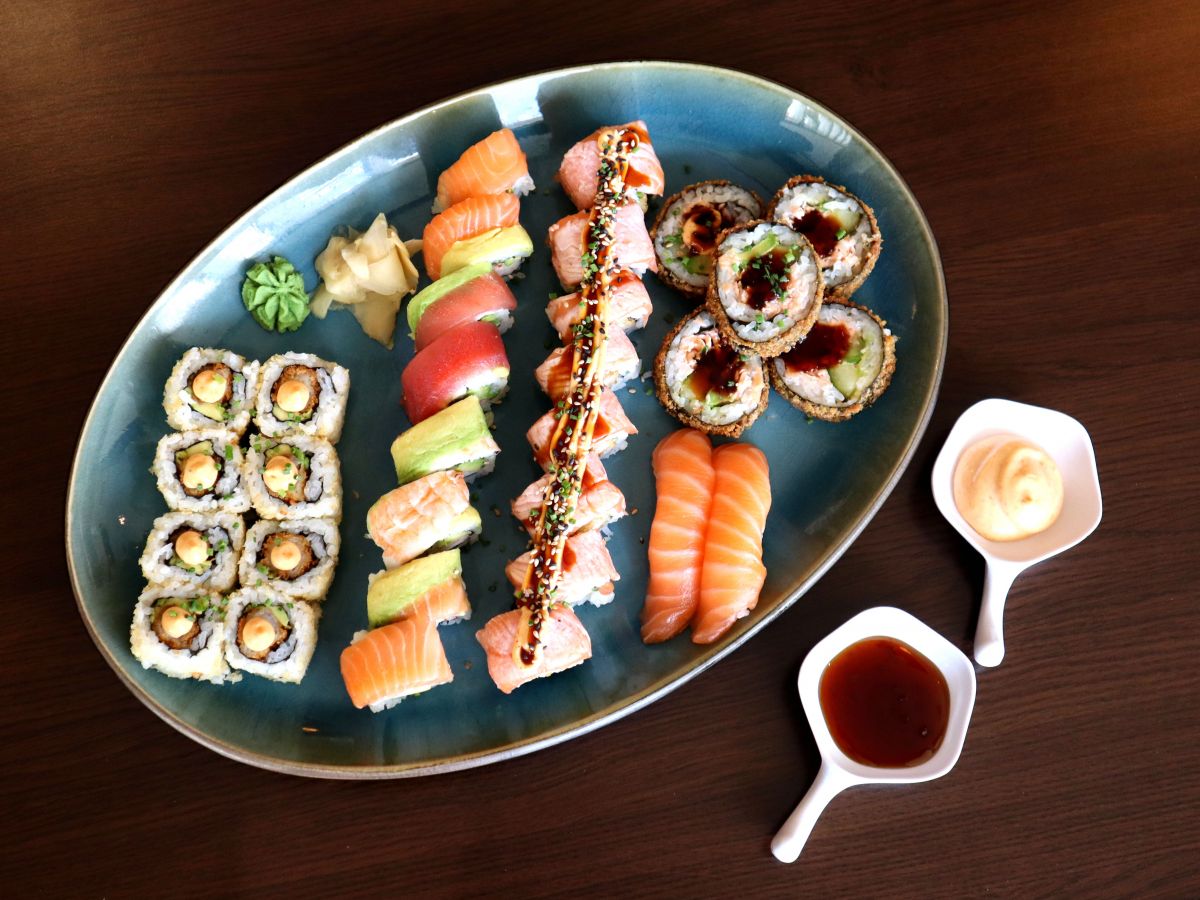 20 stk valgfri sushi take away