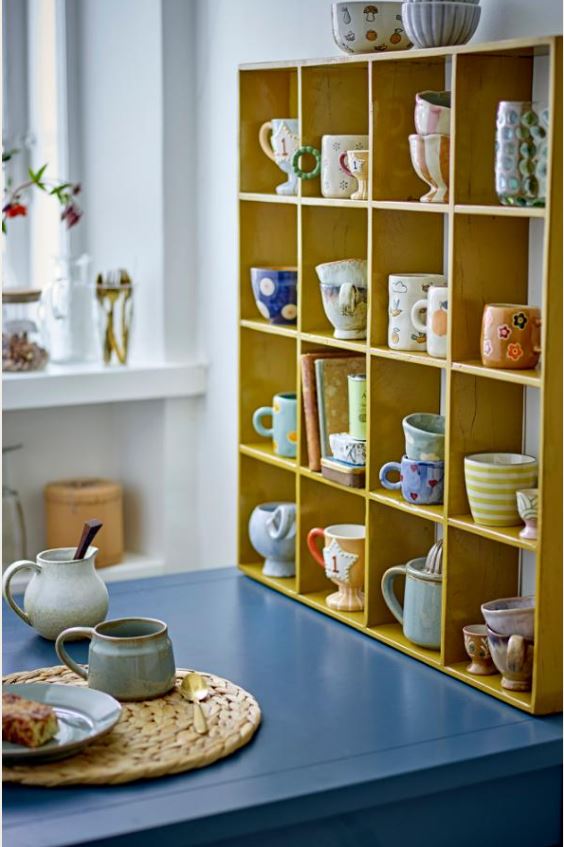 Creative Collection, Gul Bekka Hylde til ophæng i Genanvendt træ