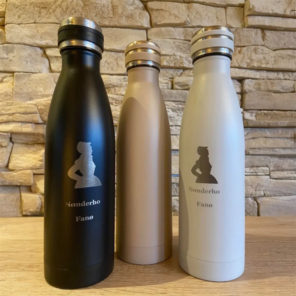 Termoflaske 0,5 L med valgfrit logo + navn