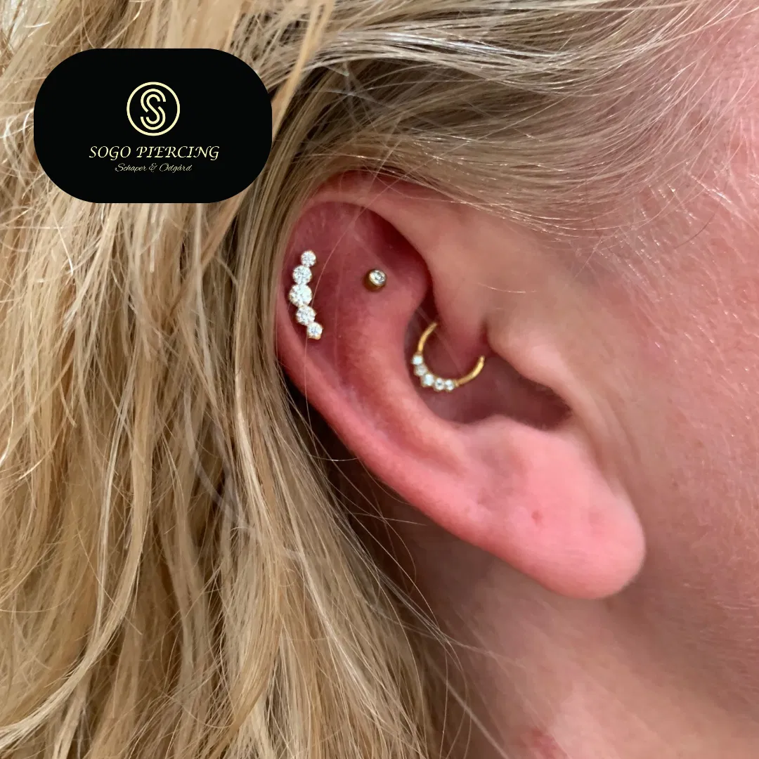 1 valgfri piercing