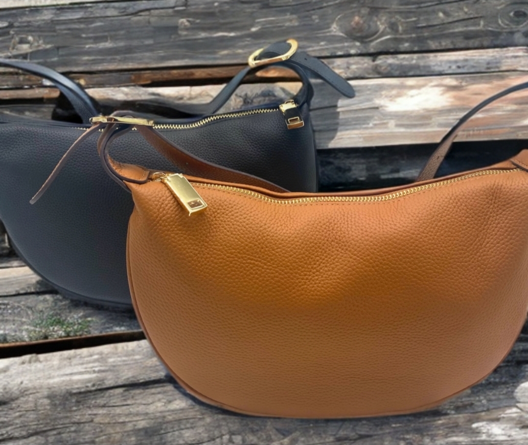 Læder Taske - Brun læder