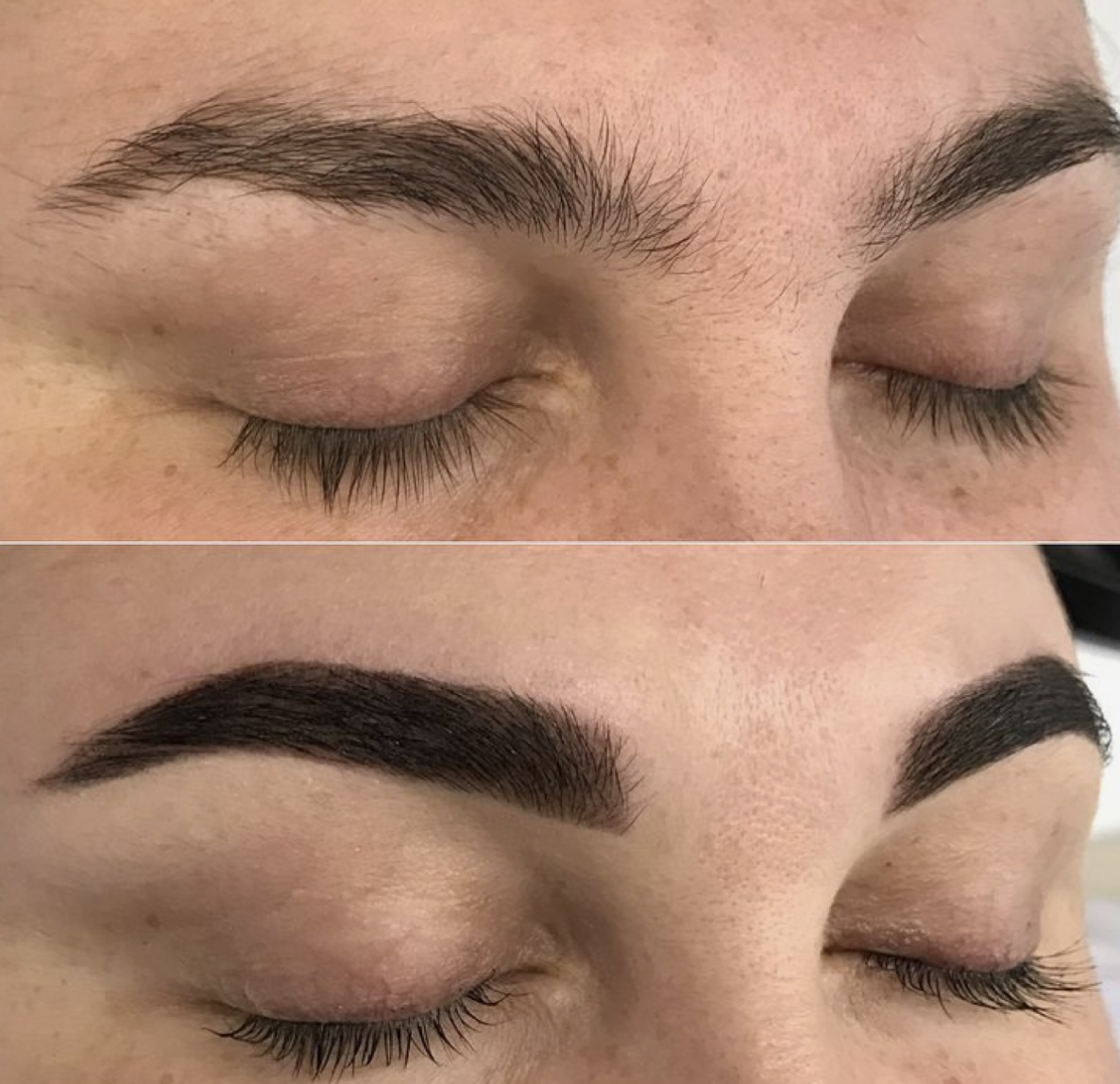 Farvning bryn eller vipper